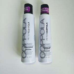 Coppola purple shampoo + conditioner 3floz each